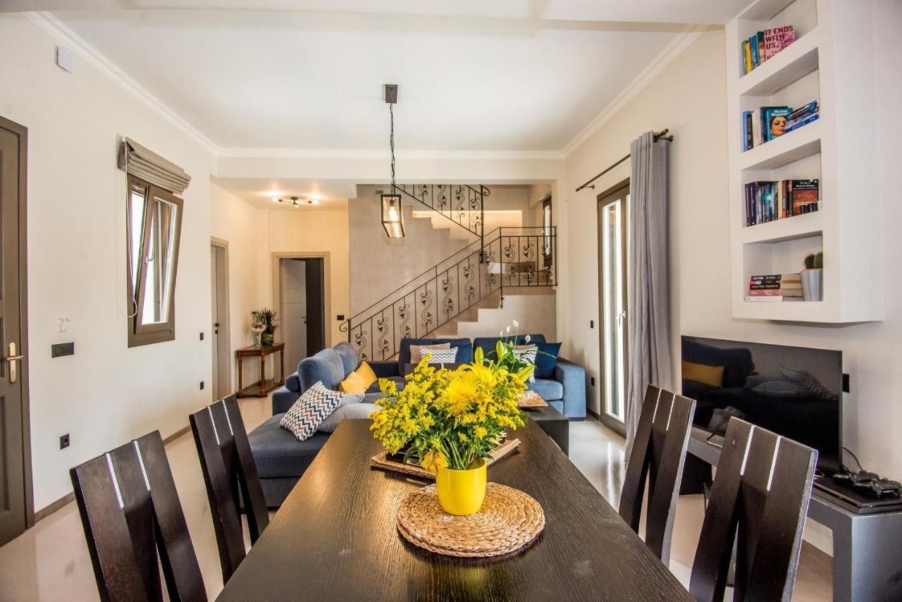 Luxury Villa Chrisi Свороната Экстерьер фото